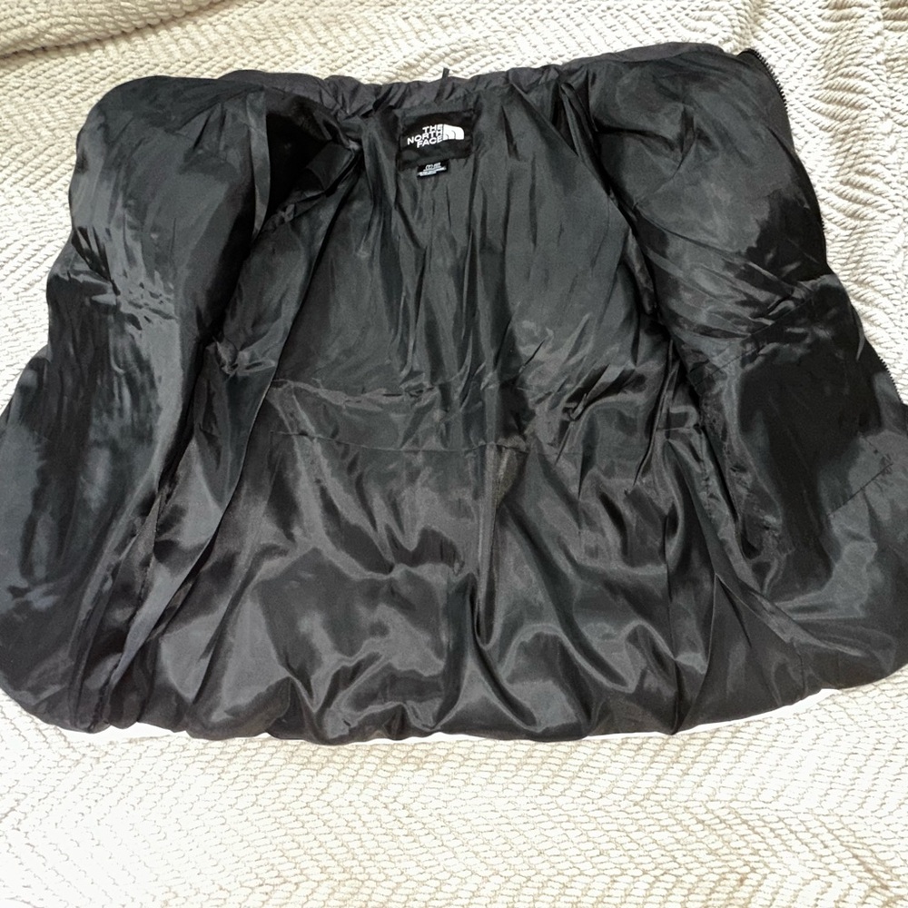 North Face Dip Dye 1996 Retro Nuptse 700 Jacket Black White Puffer Coat NEW - Picture 4 of 9